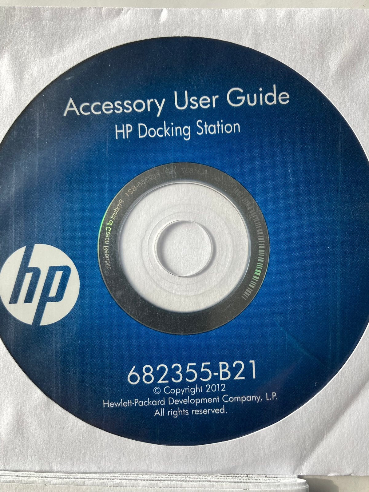 HP Docking Station DVD, Ophalen of Verzenden, Gebruikt
