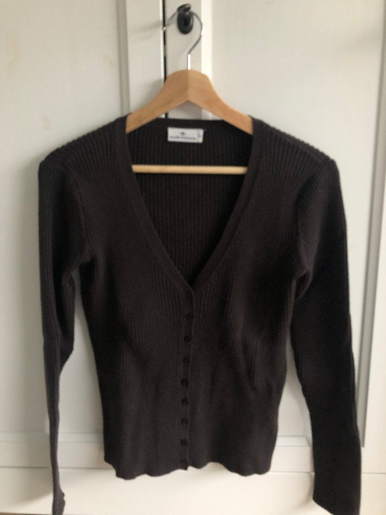 Mooi dames vest Bruin Tom Tailor, Ophalen, Bruin, Nieuw, Tom Tailor