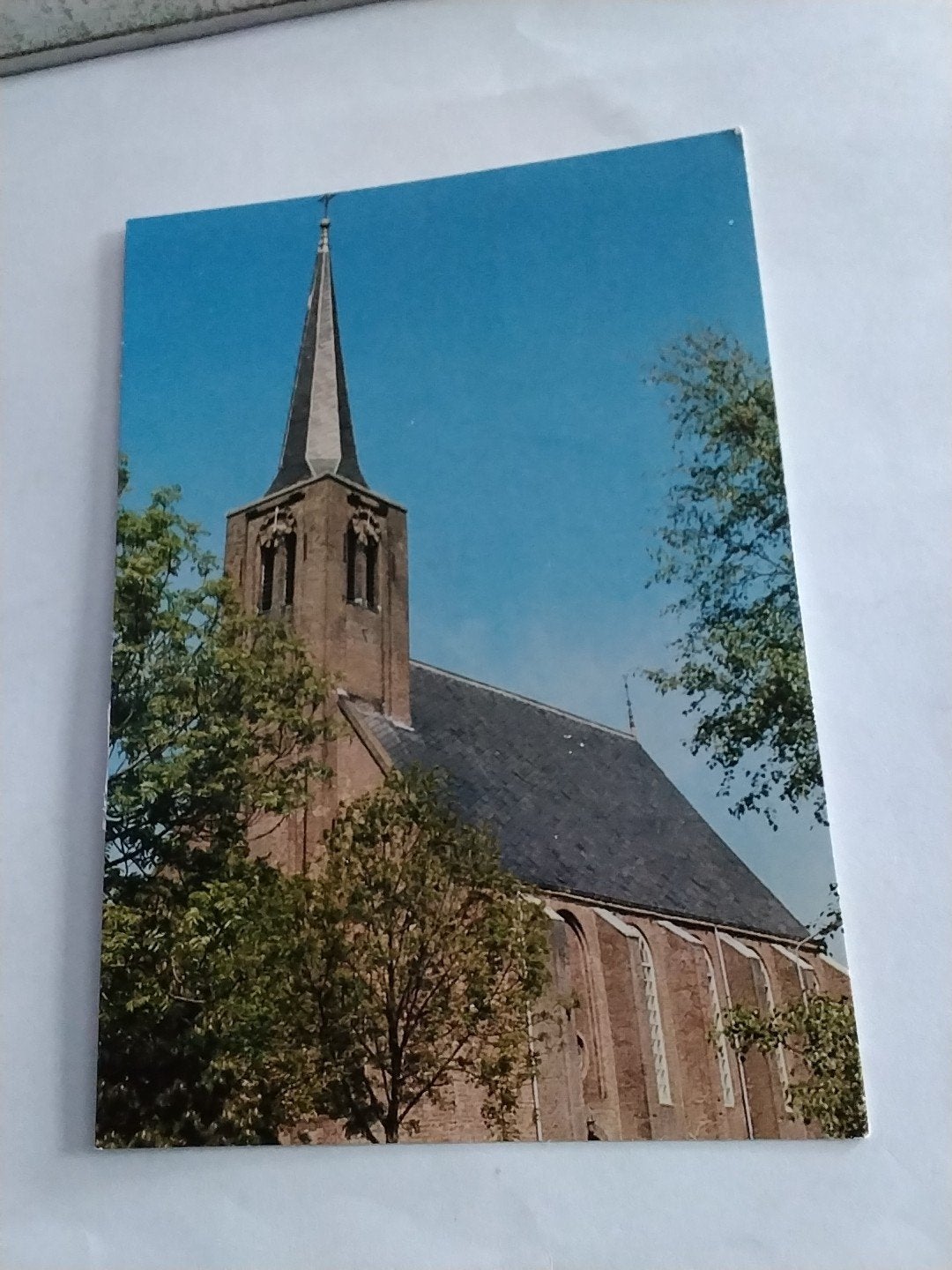 Oude ansichtkaart Hensbroek,  N.H. - Kerk, Ophalen of Verzenden, 1960 tot 1980, Ongelopen, Noord-Holland