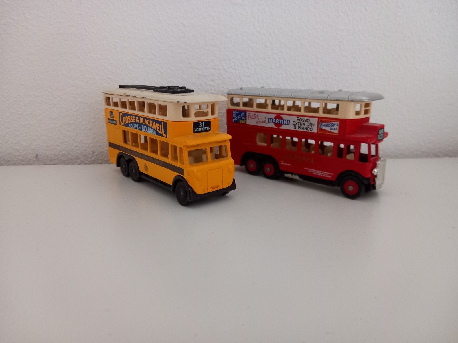 Vintage Dubbeldekker Bussen, Gebruikt, 1:50 of kleiner, Overige typen, Ophalen
