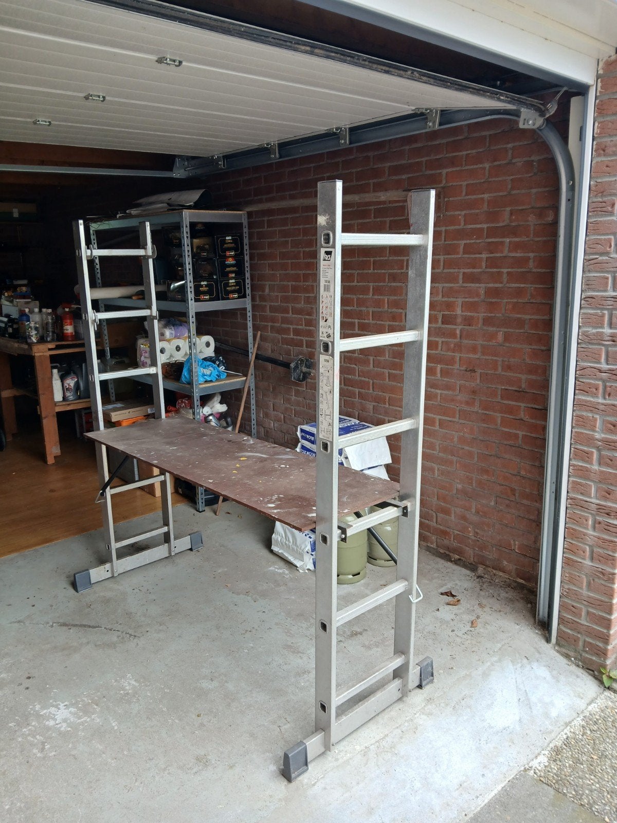 Kamer steiger, voor in huis of buiten., Doe-het-zelf en Verbouw, Steigers, Ophalen, Overige typen, Minder dan 2 meter
