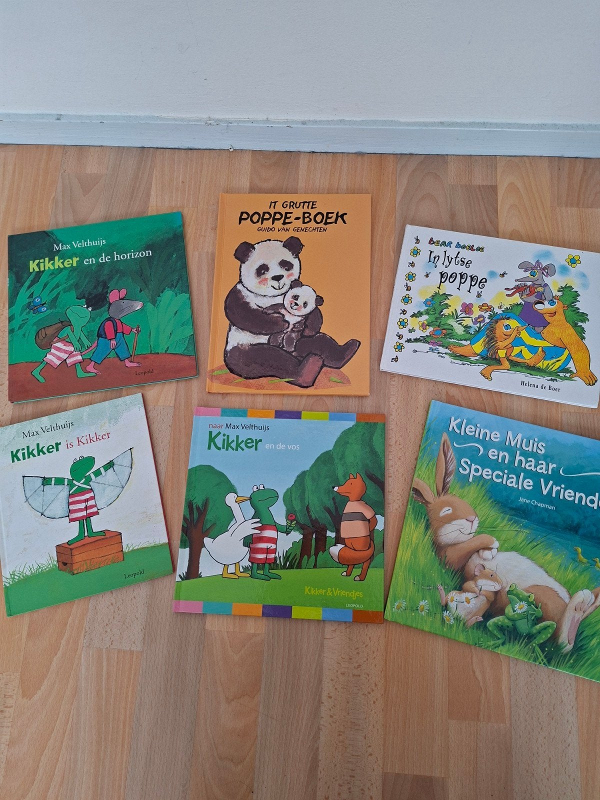 6 kinderboeken: Kikker, Kleine Muis en meer, Ophalen, Gelezen, Max Velthuijs, 2 tot 3 jaar
