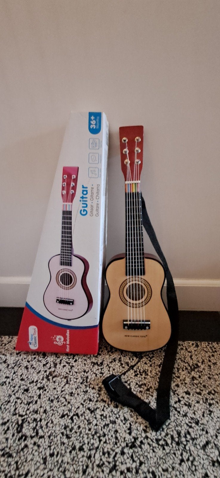Houten kindergitaar, Ophalen, Zo goed als nieuw, Klassieke of Spaanse gitaar