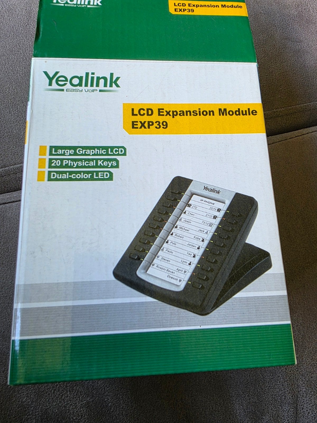 Yealink exp39 nieuw maar zonder standaard, Ophalen of Verzenden