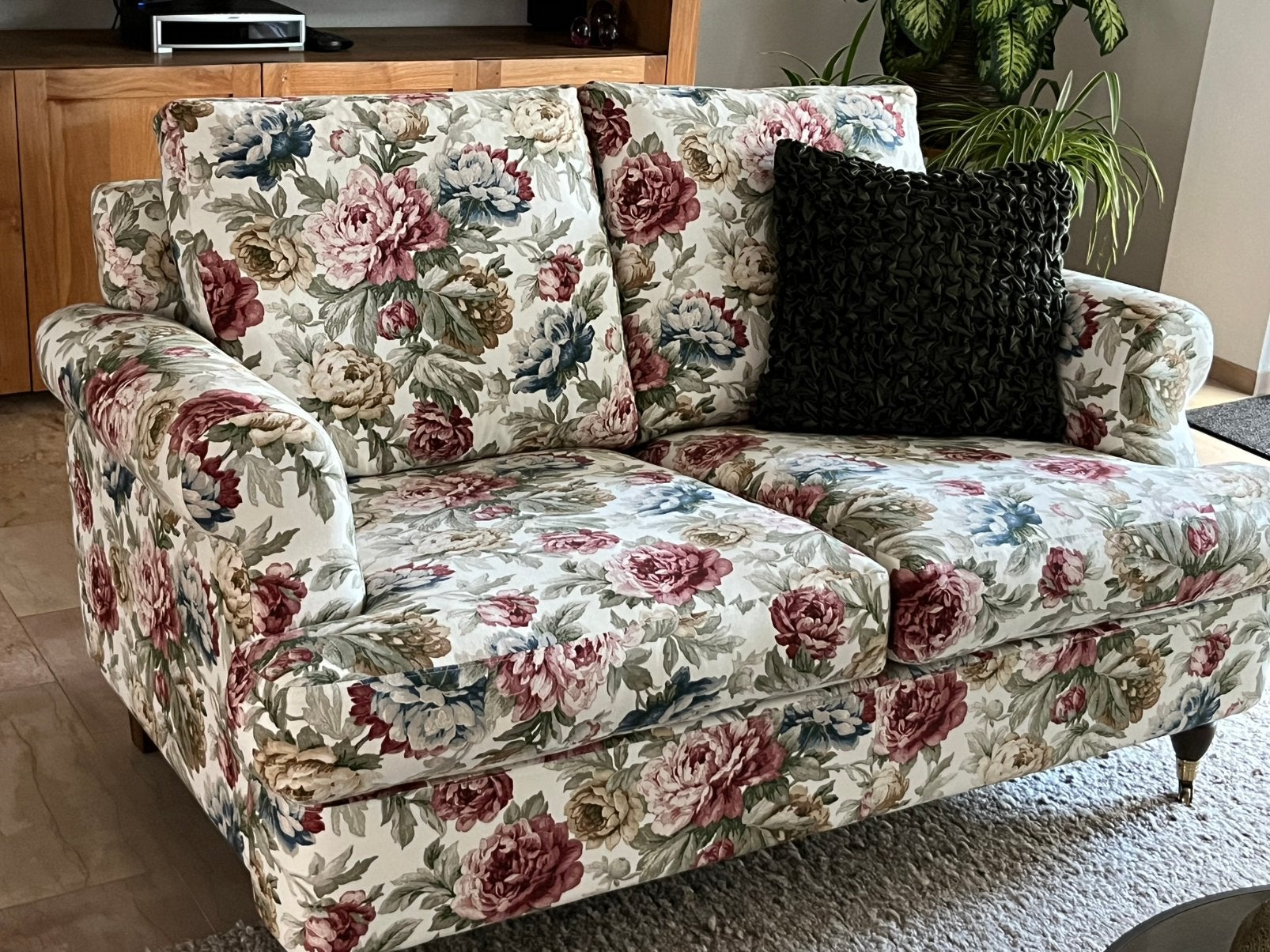 Te koop bank Engelse stijl, Ophalen, 150 tot 200 cm, Tweepersoons, 75 tot 100 cm