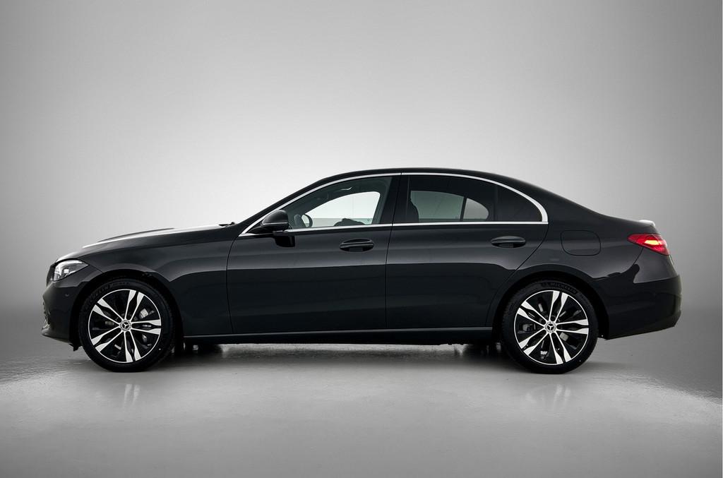 Mercedes-Benz C-Klasse 300 e Business Solution Luxury | Trek, Auto's, Automaat, Achterwielaandrijving, Zwart, Zwart