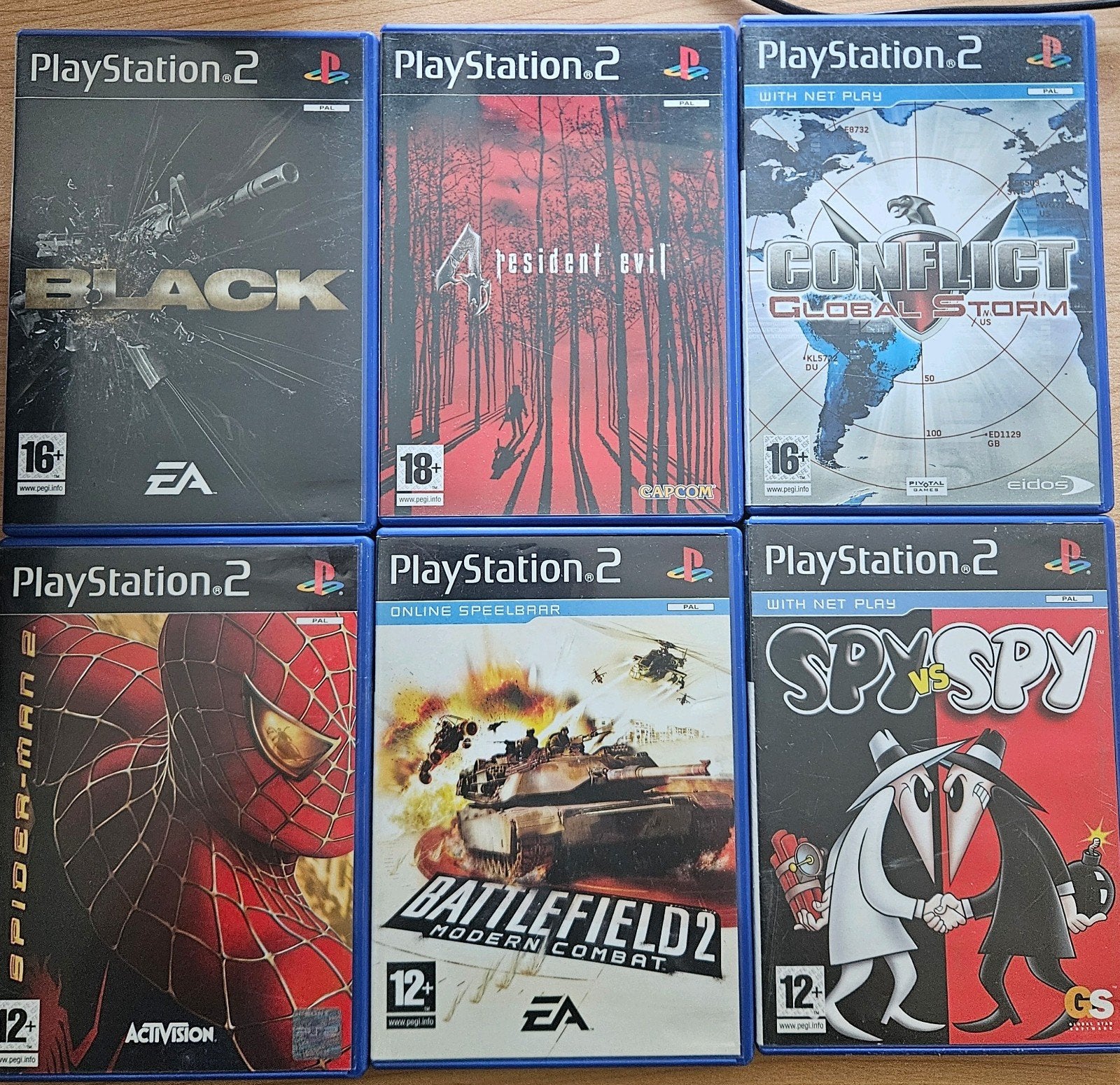 Bundel PlayStation 2 Games - Resident Evil en meer!, Spelcomputers en Games, Games | Sony PlayStation 2, Online, Gebruikt, Verzenden