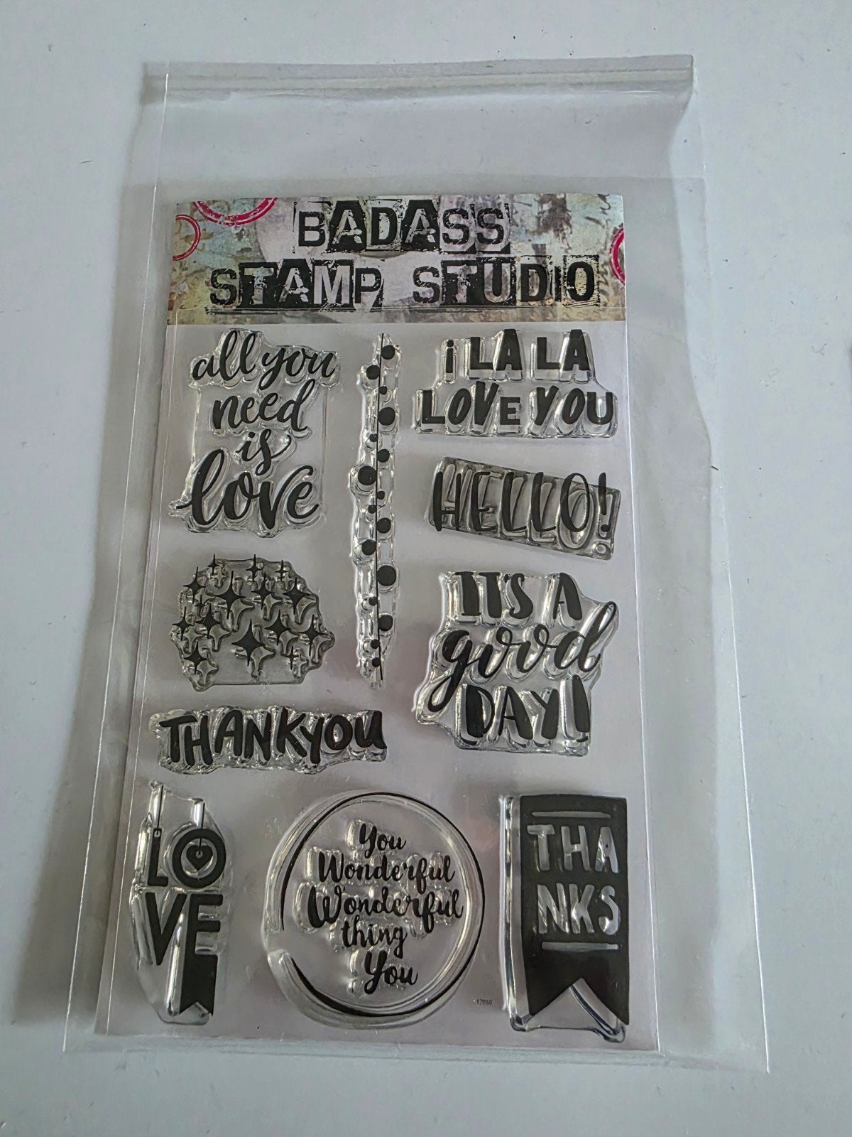 Diverse clear stamps, Ophalen of Verzenden, Zo goed als nieuw, Clearstamp
