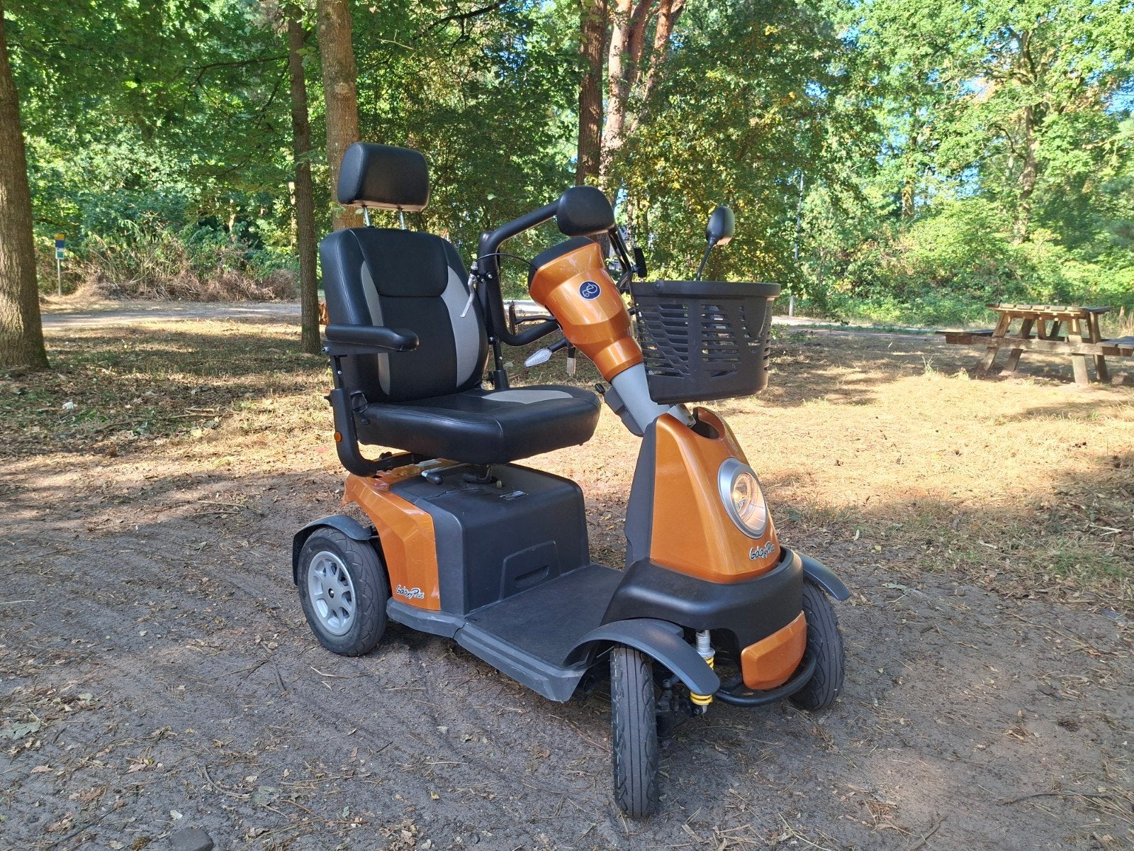 scootmobiel excel galaxy plus 4, Ophalen, Excel, Zo goed als nieuw, 15 km of minder