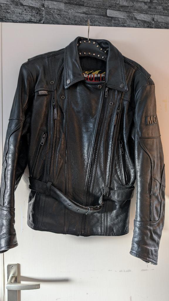 MQP Leren motor damesjas, Motoren, MQP, Jas | leer, Ophalen of Verzenden, Dames