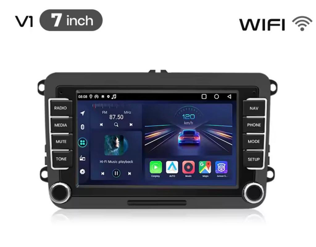 Volkswagen android carplay radio nieuw rns510 look, Ophalen, Nieuw
