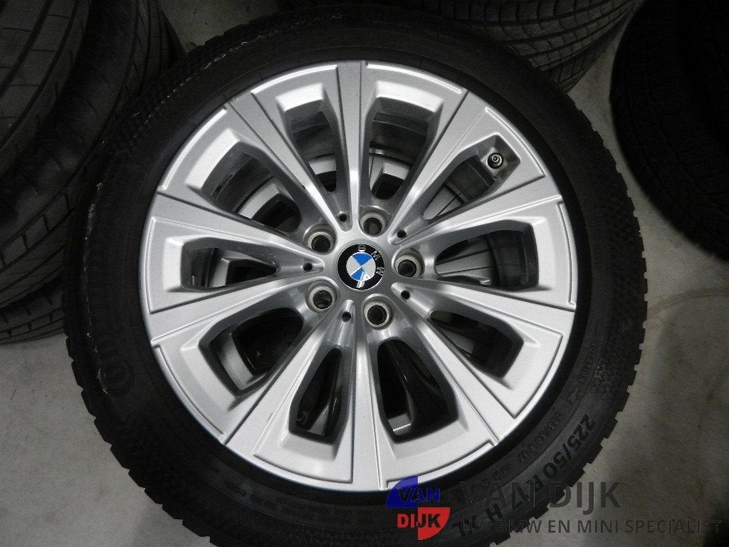 Winterbandenset 17 inch origineel voor BMW 3 SERIE G20 G21, Gebruikt, -, -, Banden en Velgen