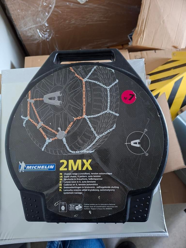 Sneeuwketting 2mx, Ophalen