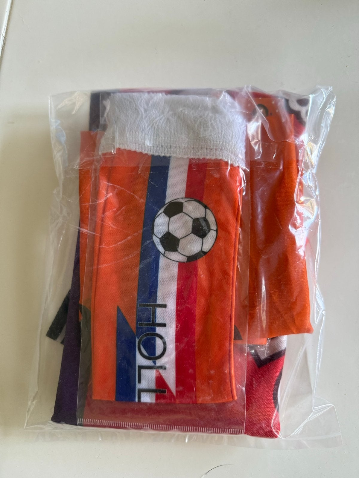 Voetbal Feestpakketje Holland - Oranje Fanartikelen, Ophalen of Verzenden, Nieuw, Feestartikel, Oranje of Koningsdag