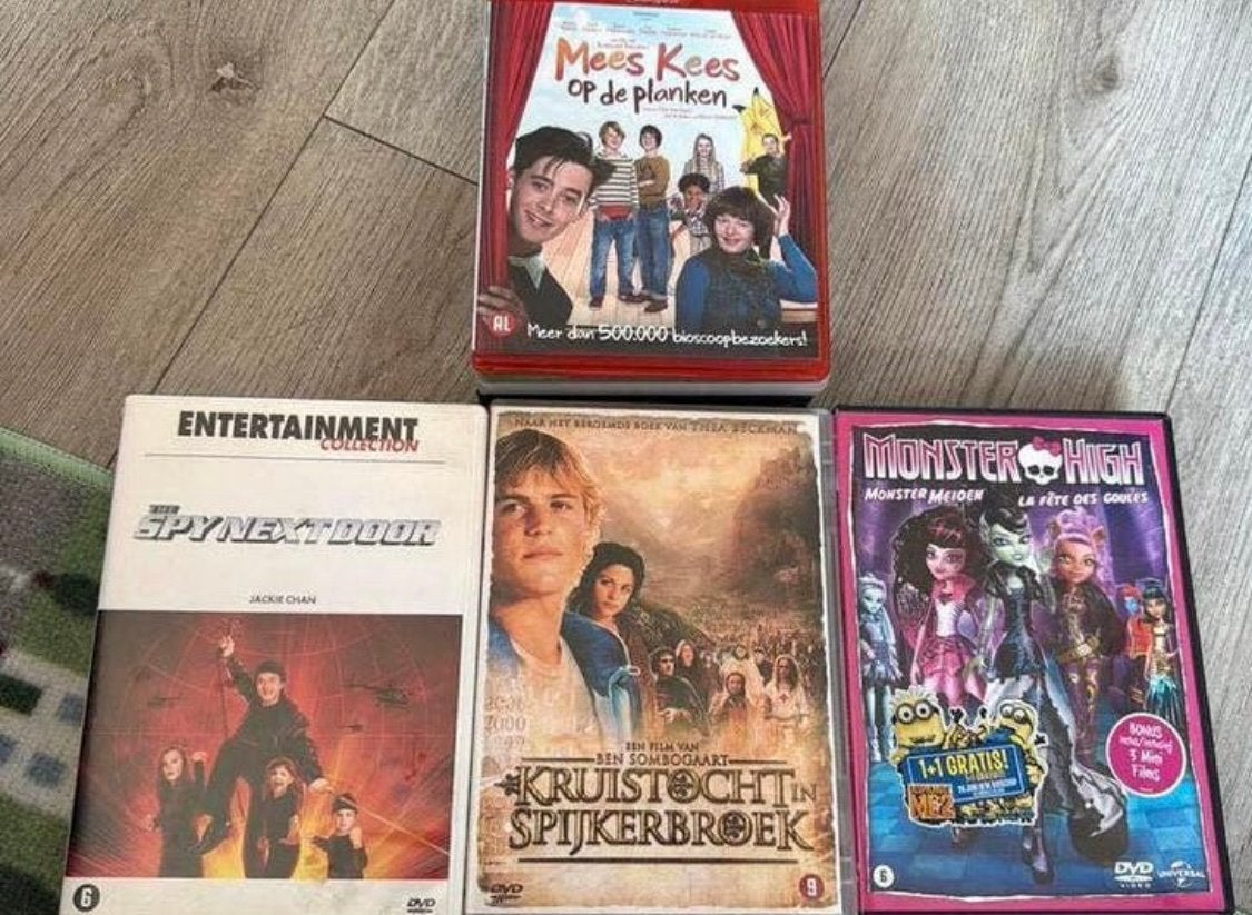 Kinderfilms €1.50 per stuk, Alle leeftijden, Ophalen of Verzenden, Gebruikt