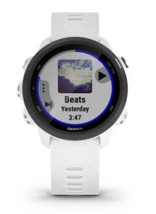 Garmin Forerunner 245 Music GPS-hardloophorloge, Wit, Garmin, Stappen, Ophalen of Verzenden