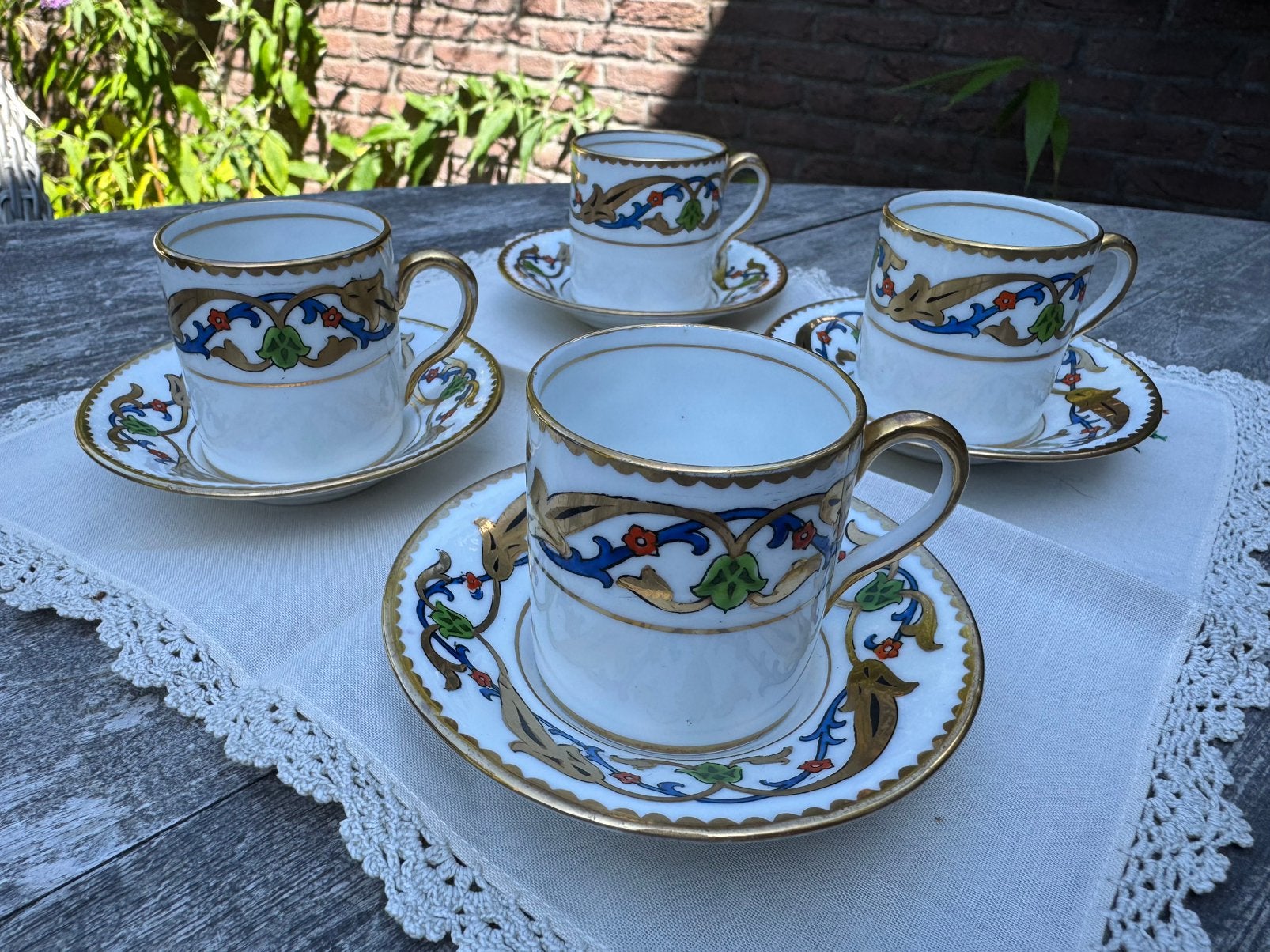 Royal Albert Persian espresso set, Antiek en Kunst, Antiek | Servies compleet, Ophalen