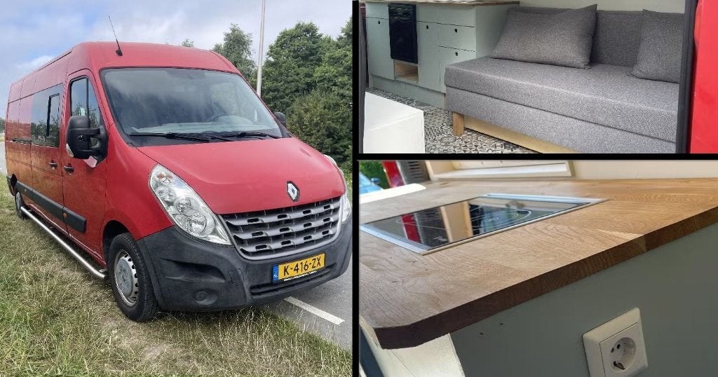 Renault Master III off-grid camper 2026! TIJDELIJKE PRIJS!, Caravans en Kamperen, Campers, Overige merken, Chemisch toilet, Koelkast