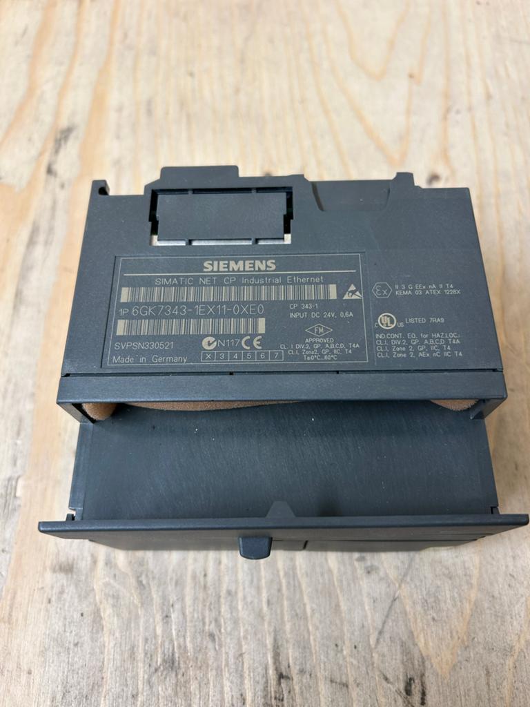 Siemens SIMATIC NET CP 343-1 Industrial Ethernet Module, Ophalen, Gebruikt