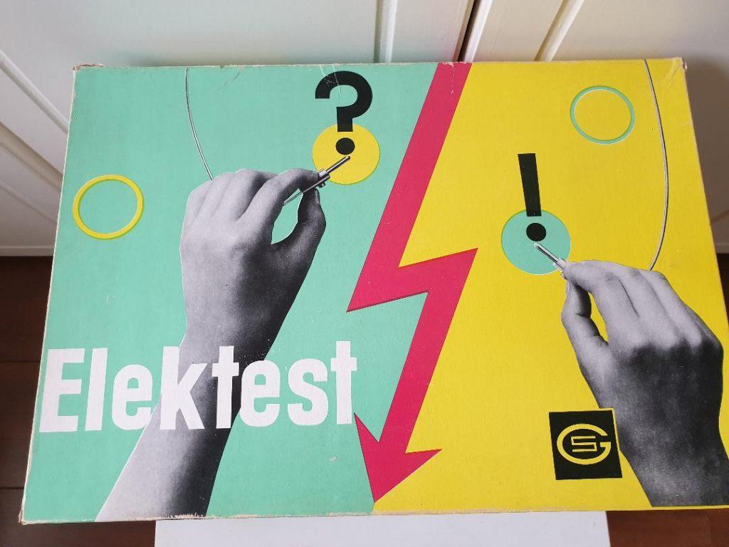 Spel Elektest, Ophalen, Gebruikt, Met licht