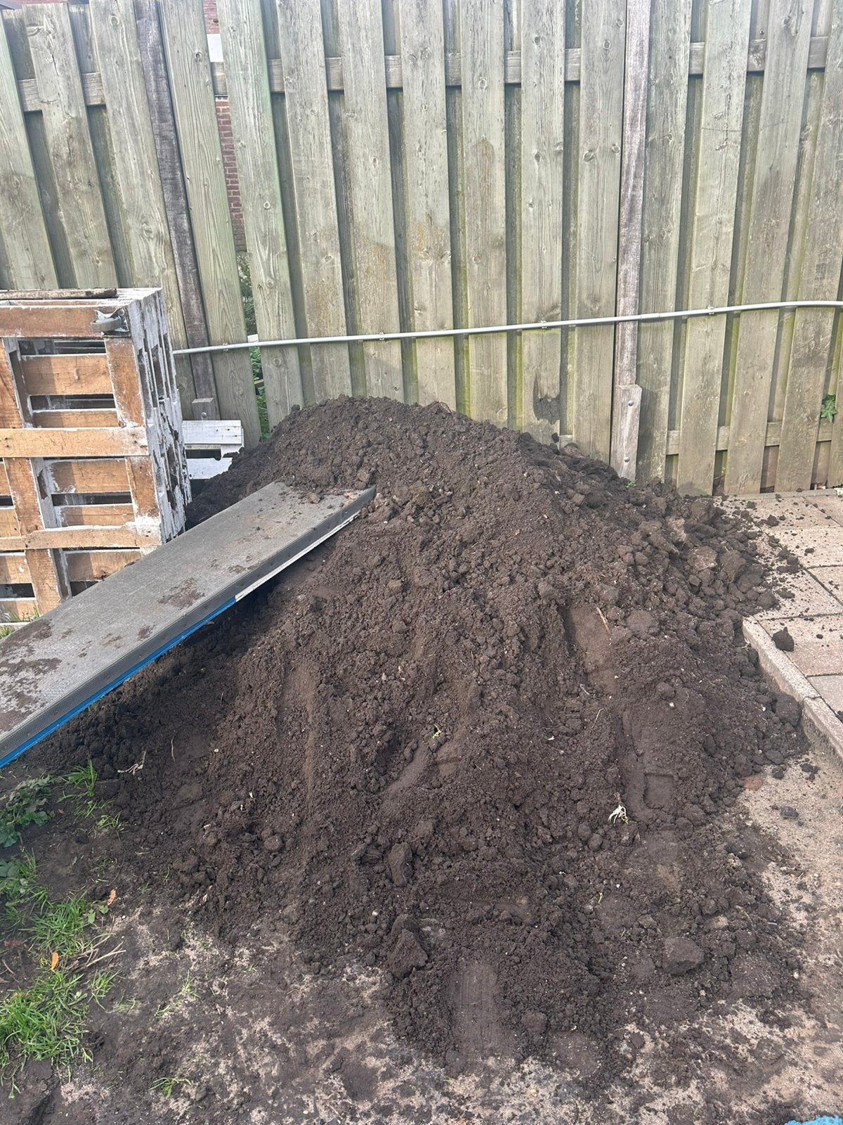 Zwart zand/grond gratis op te halen, Tuin en Terras, Ophalen, Tuinaarde