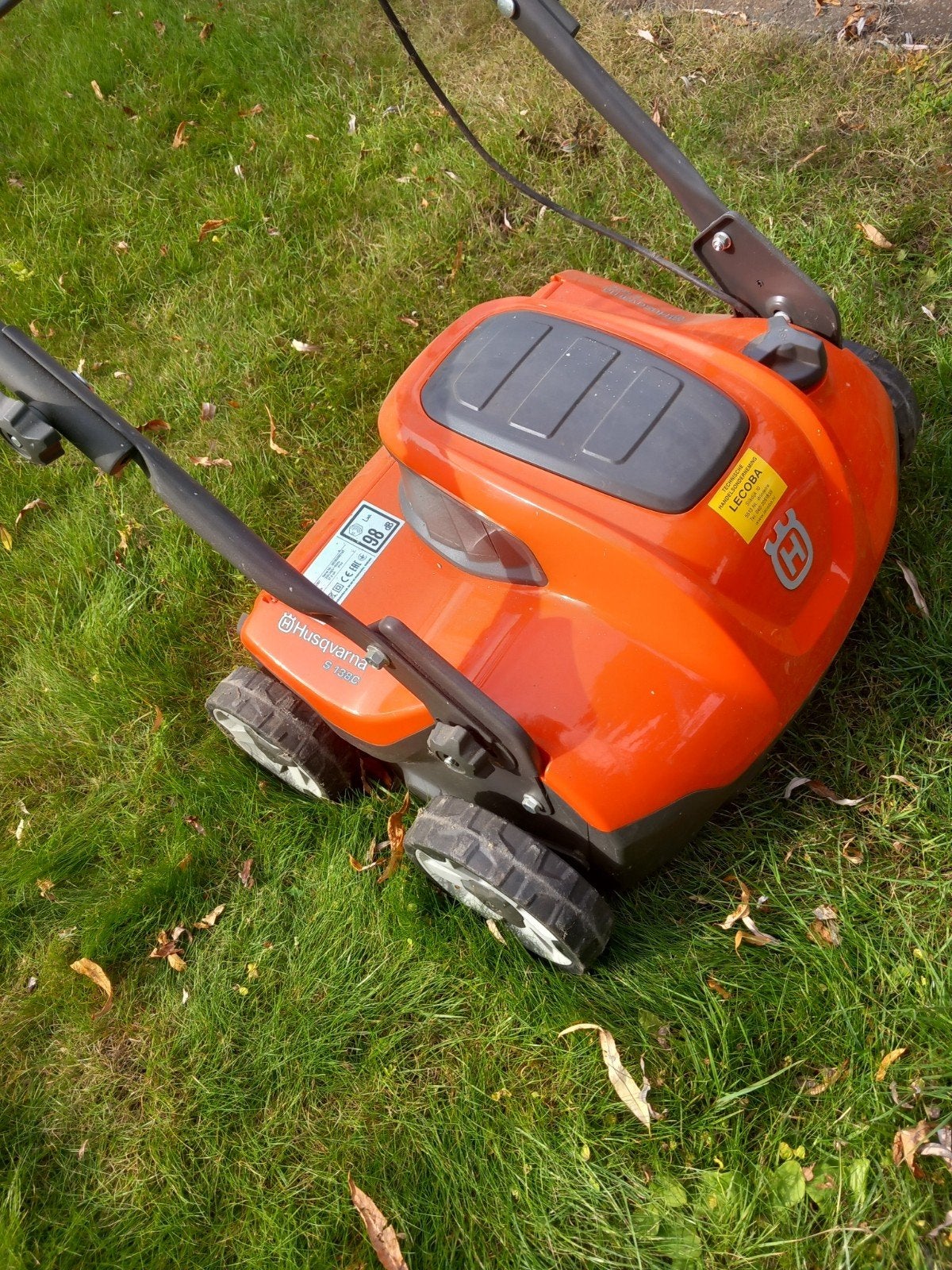 verticuteer machine, Ophalen, Gebruikt
