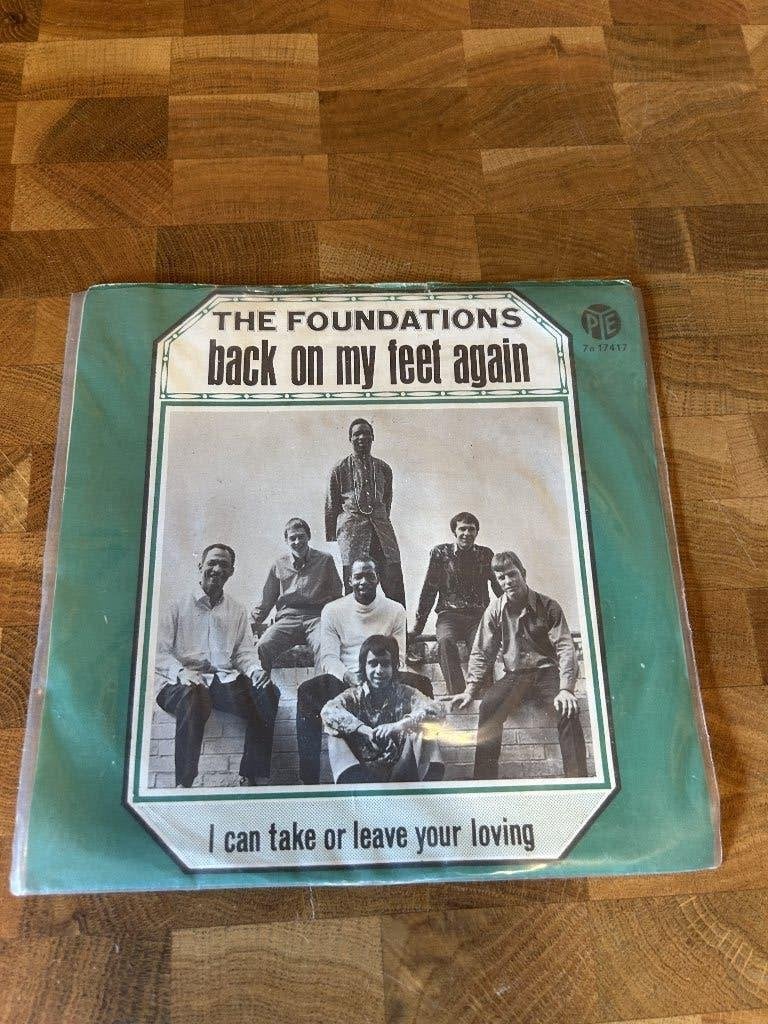 The Foundations back on my feet again single, Cd's en Dvd's, Ophalen of Verzenden, Gebruikt, Pop