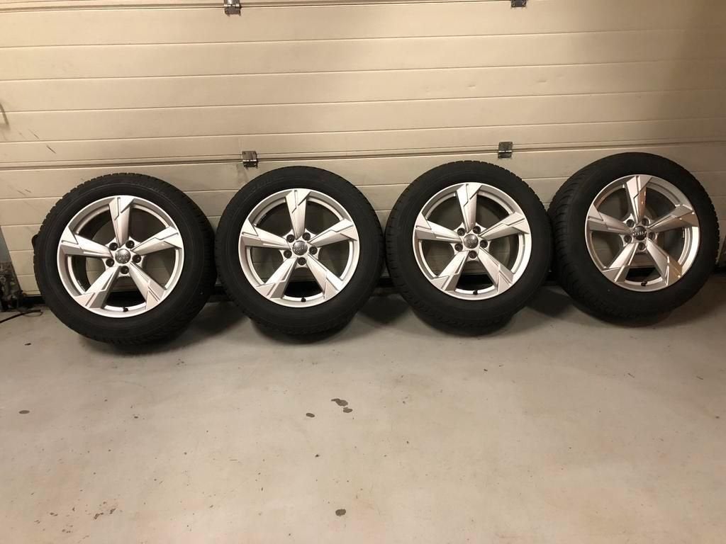 18inch Originele Audi S-Line Velgen! A-Merk Winterbanden!, Auto-onderdelen, 18 inch, Gebruikt, -, -