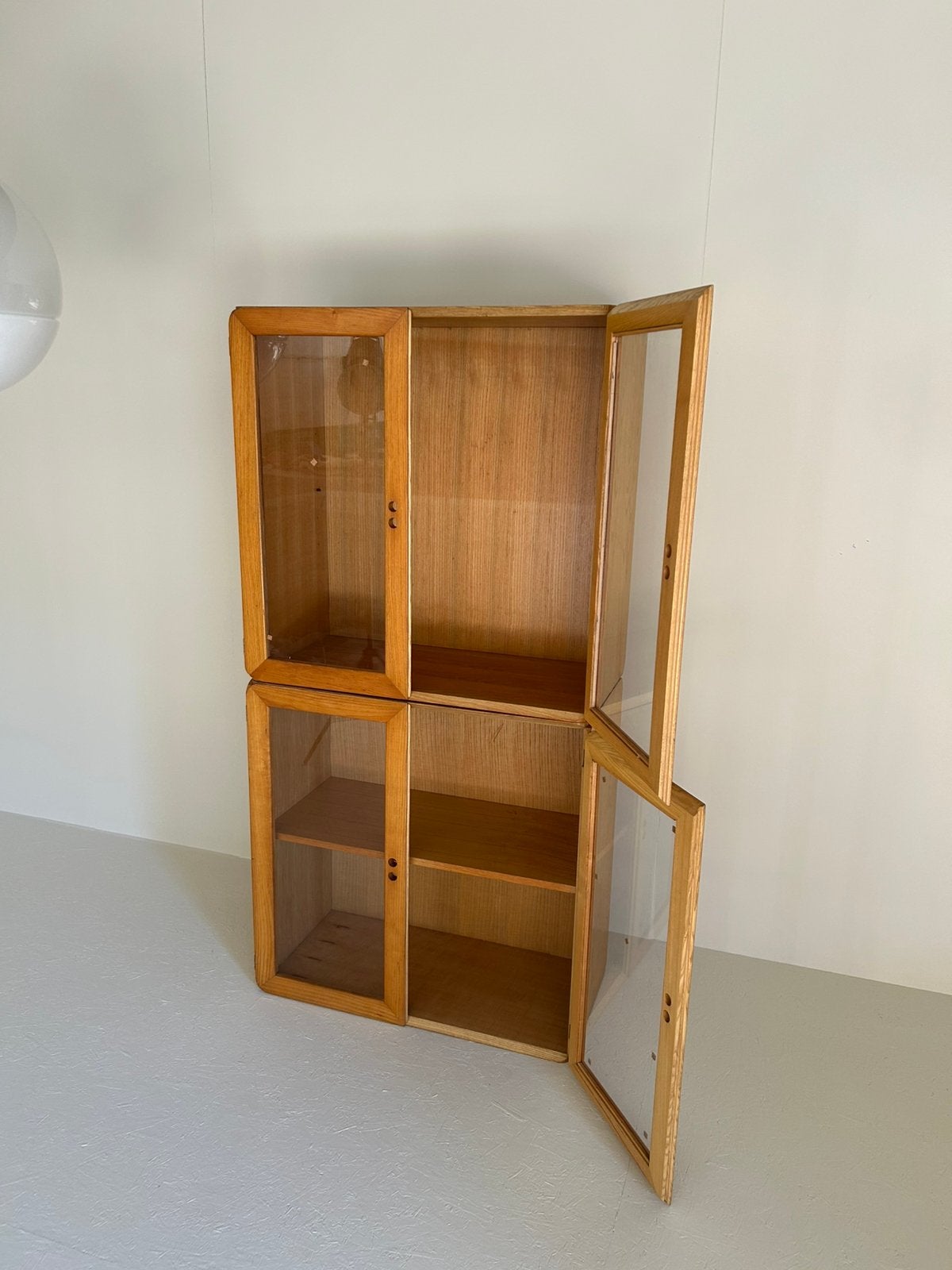 Vintage design jaren 60 vitrine kasten. De Vries voor Maisa., Minder dan 100 cm, 25 tot 50 cm, 50 tot 100 cm, Ophalen of Verzenden