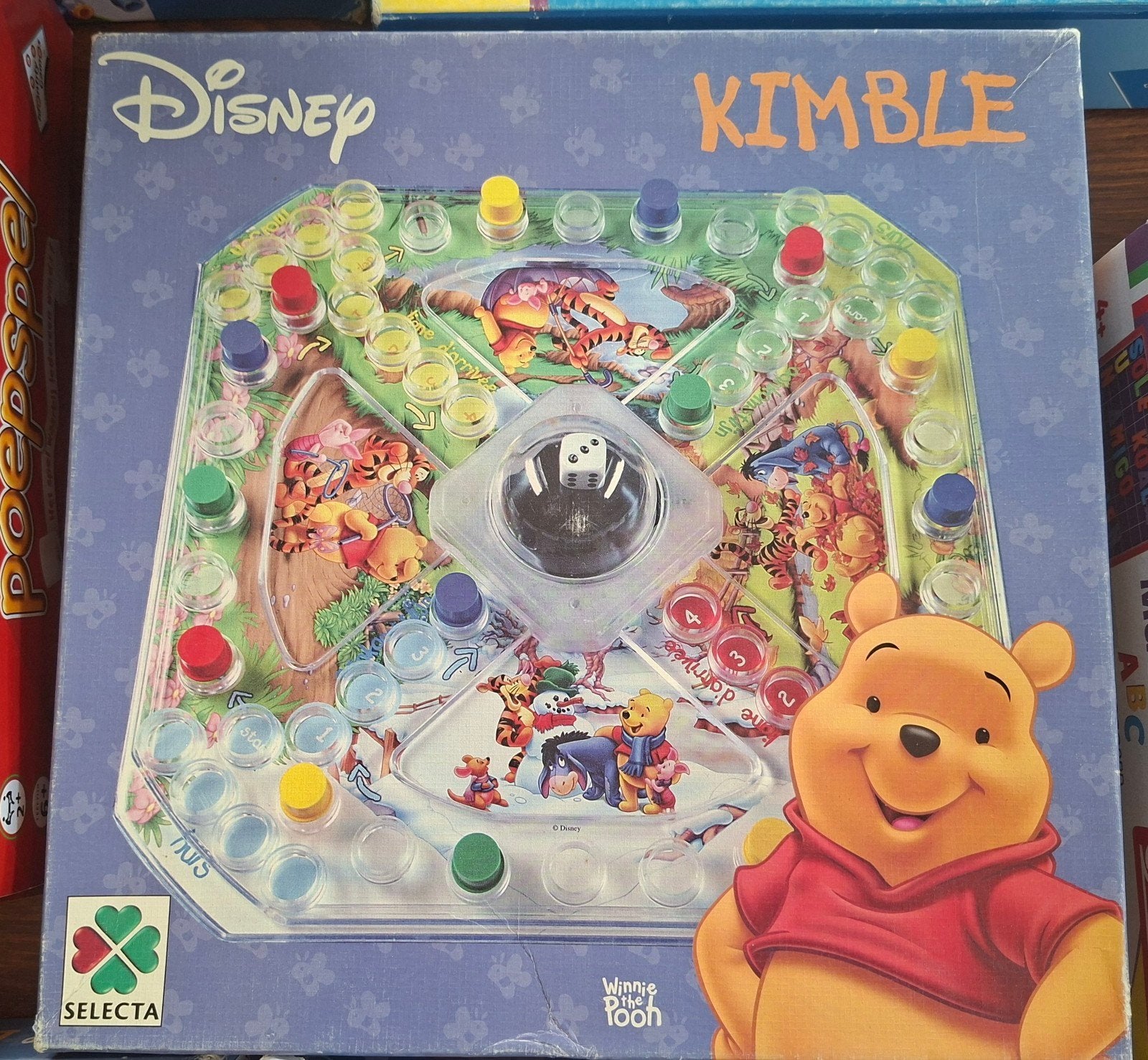 Disney winnie the pooh mens erger je niet, Ophalen