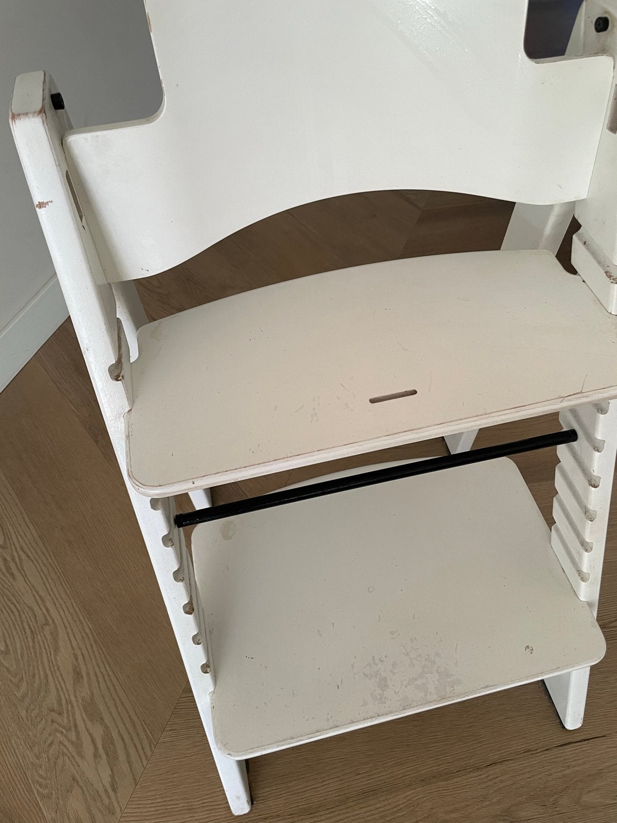Kidsmill Meegroeistoel - Wit, Kinderen en Baby's, Kinderstoelen, Ophalen of Verzenden, Gebruikt, Meegroeistoel, Aanschuifbaar
