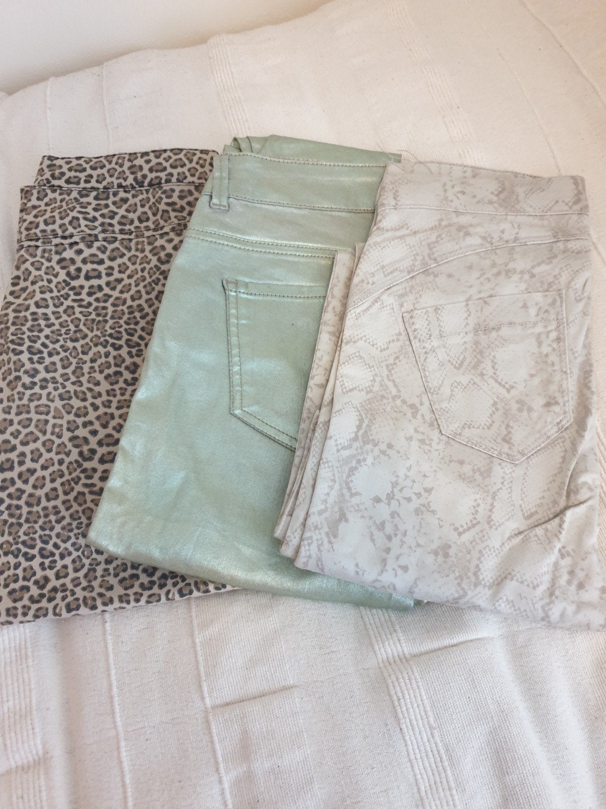 3 Skinny Jeans XS - Diverse Prints en Kleuren, Beige, Stradivarius, Supertrash, Ophalen of Verzenden, Maat 34 (XS) of kleiner