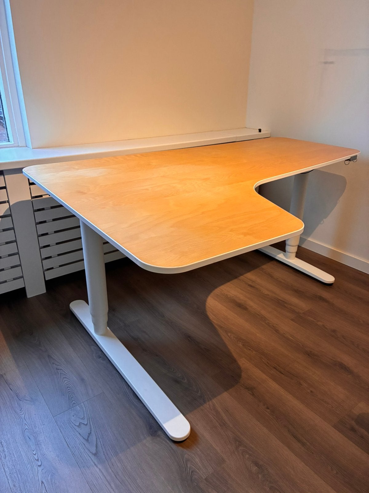 Ikea Bekant Bureau 160x110, Huis en Inrichting, Ophalen, Gebruikt, Hoekbureau, IKEA