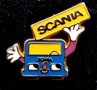 Scania pin- zwaai zwaai, Verzenden, Nieuw, Transport, Speldje of Pin