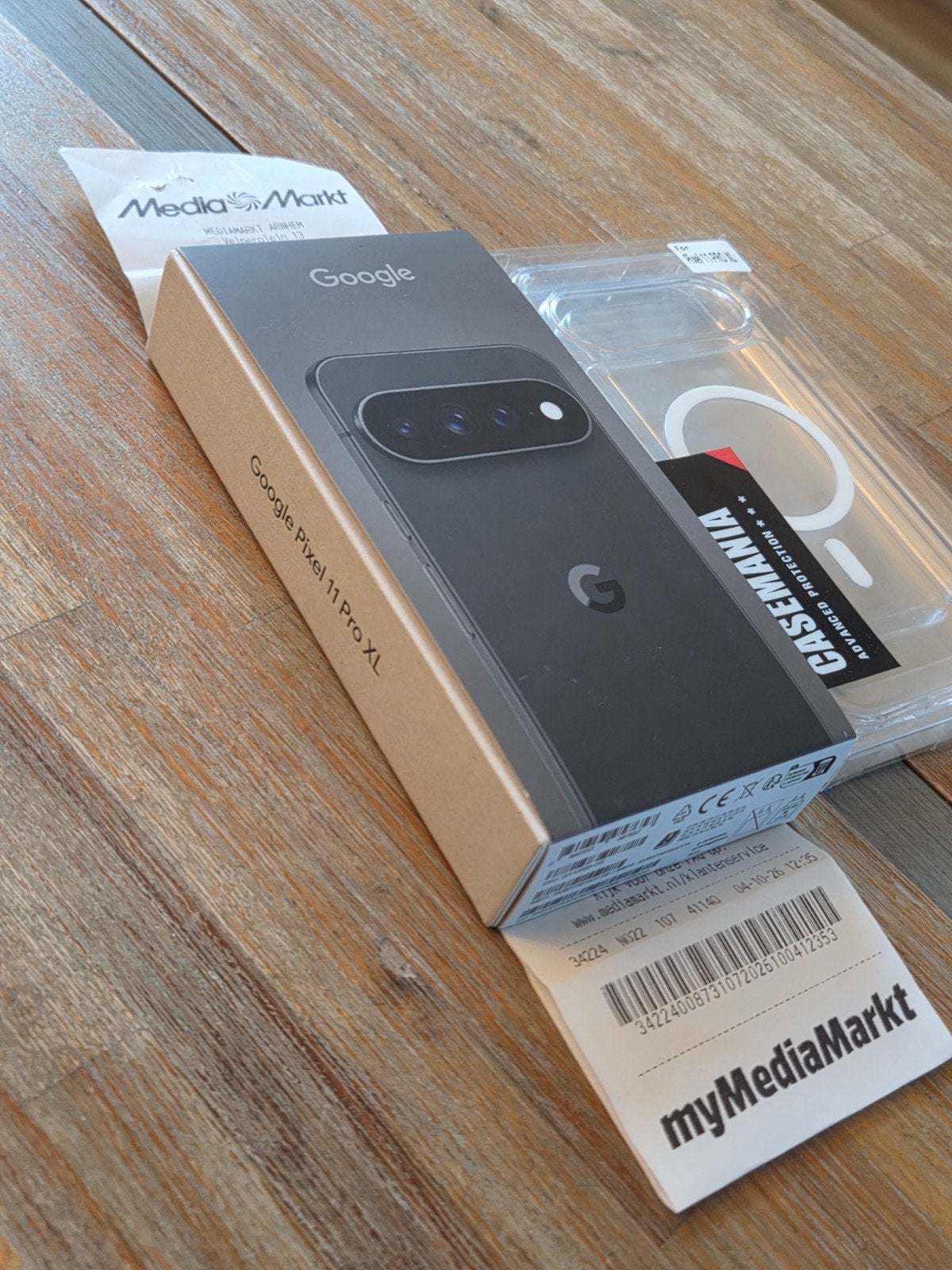Google Pixel 11 PRO XL (Factuur 04-10-2026) Sealed, 256GB,