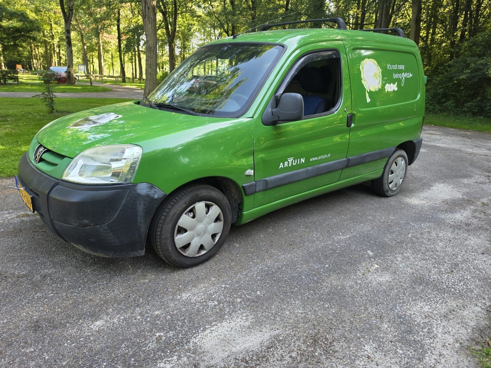 Peugeot Partner 1.9 D 170C 500 2004, Voorwielaandrijving, Stof, 4 cilinders, Origineel Nederlands