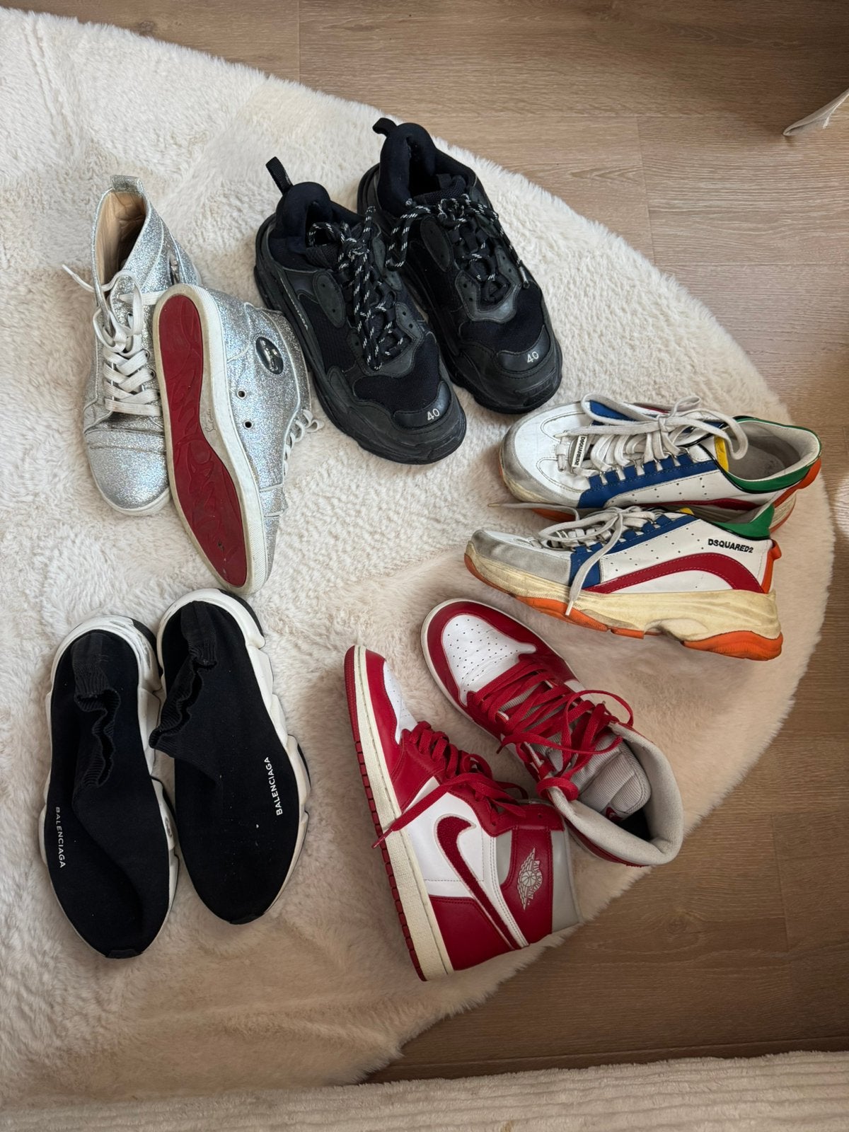 Designer schoenen, Zwart, Ophalen of Verzenden, Sneakers of Gympen, Gedragen