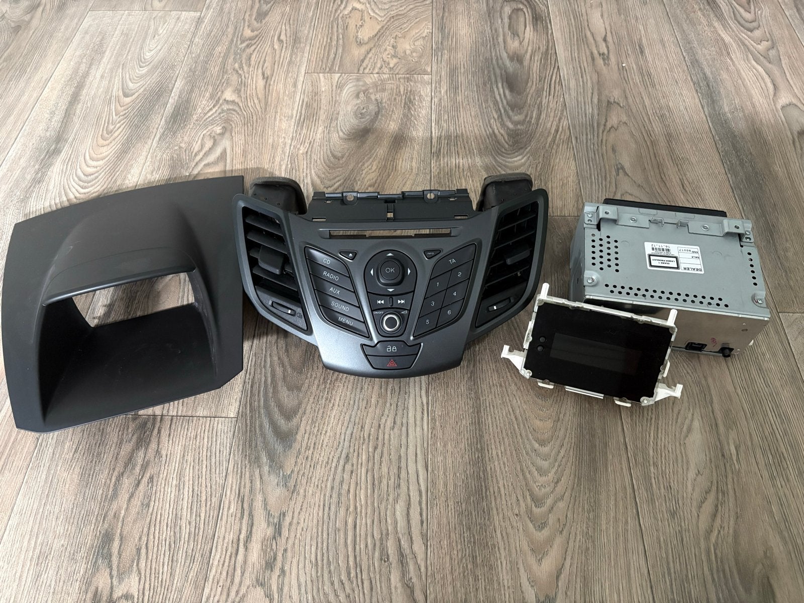 Ford Fiesta MK7 Radio/Middenconsole 2012 - Origineel, Auto-onderdelen, Ophalen, Gebruikt, Ford