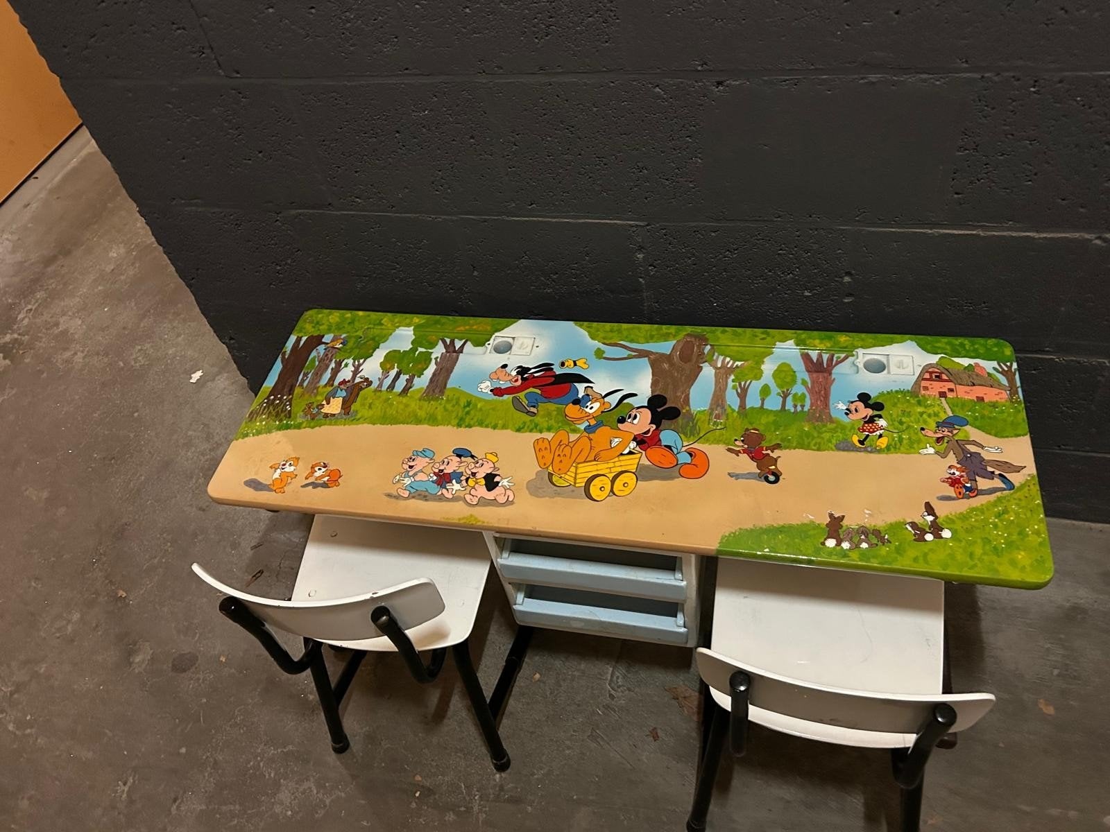 Schoolbankje, Kinderen en Baby's, Kinderkamer | Tafels en Stoelen, Ophalen, Stoel(en)