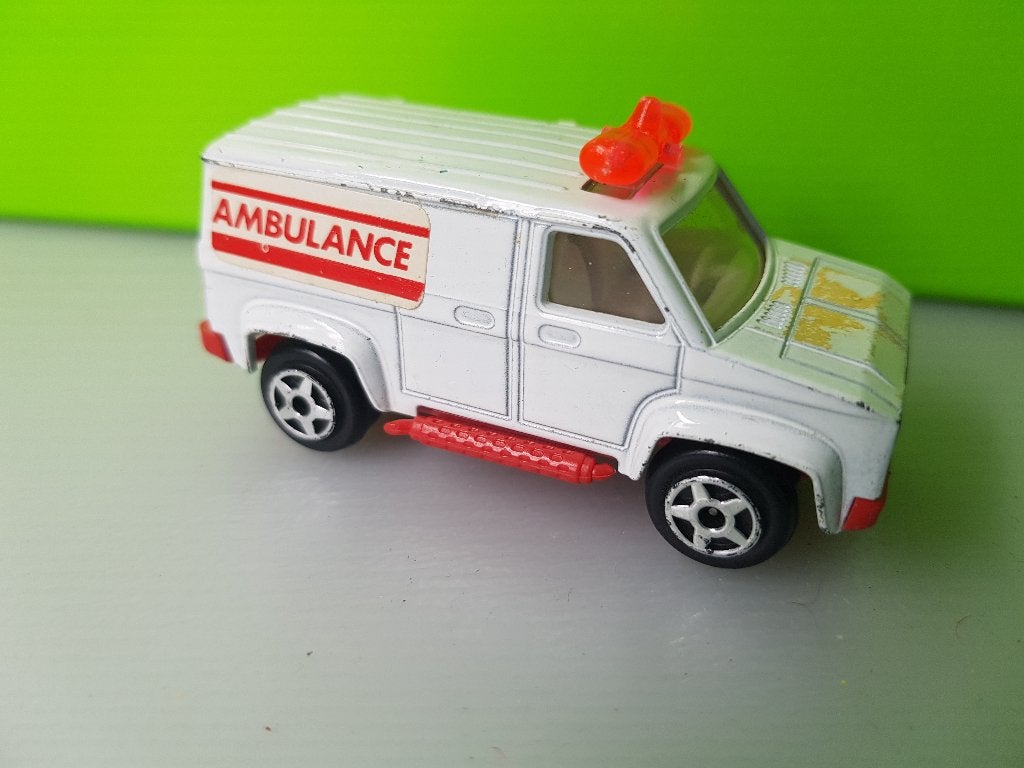 Norev - Ambulance Van [wit] 1/55, Ophalen of Verzenden, Gebruikt, Auto