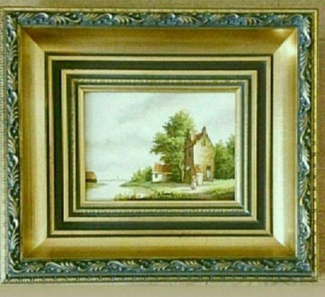 H. Verdonck Hollands Meester Olieverf Schilderij op Paneel, Antiek en Kunst, Kunst | Schilderijen | Klassiek, Paneel, Nederlandse school