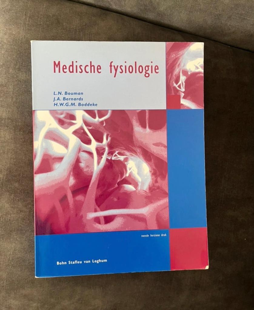 Medische Fysiologie Boek - Tweede Herziene Druk, Boeken, Ophalen of Verzenden, Beta, Gelezen, WO