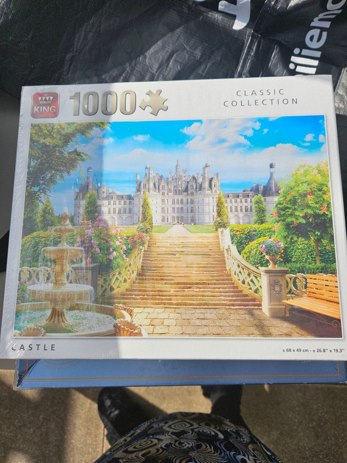 King Legpuzzel 1000 stukjes - Kasteel Classic Collection, Ophalen of Verzenden, 500 t/m 1500 stukjes, Nieuw, Legpuzzel
