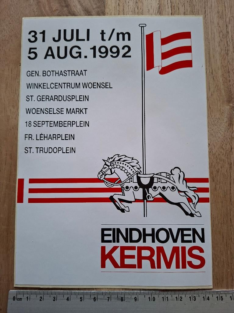 Sticker kermis Eindhoven, Ophalen of Verzenden, Zo goed als nieuw, Overige typen