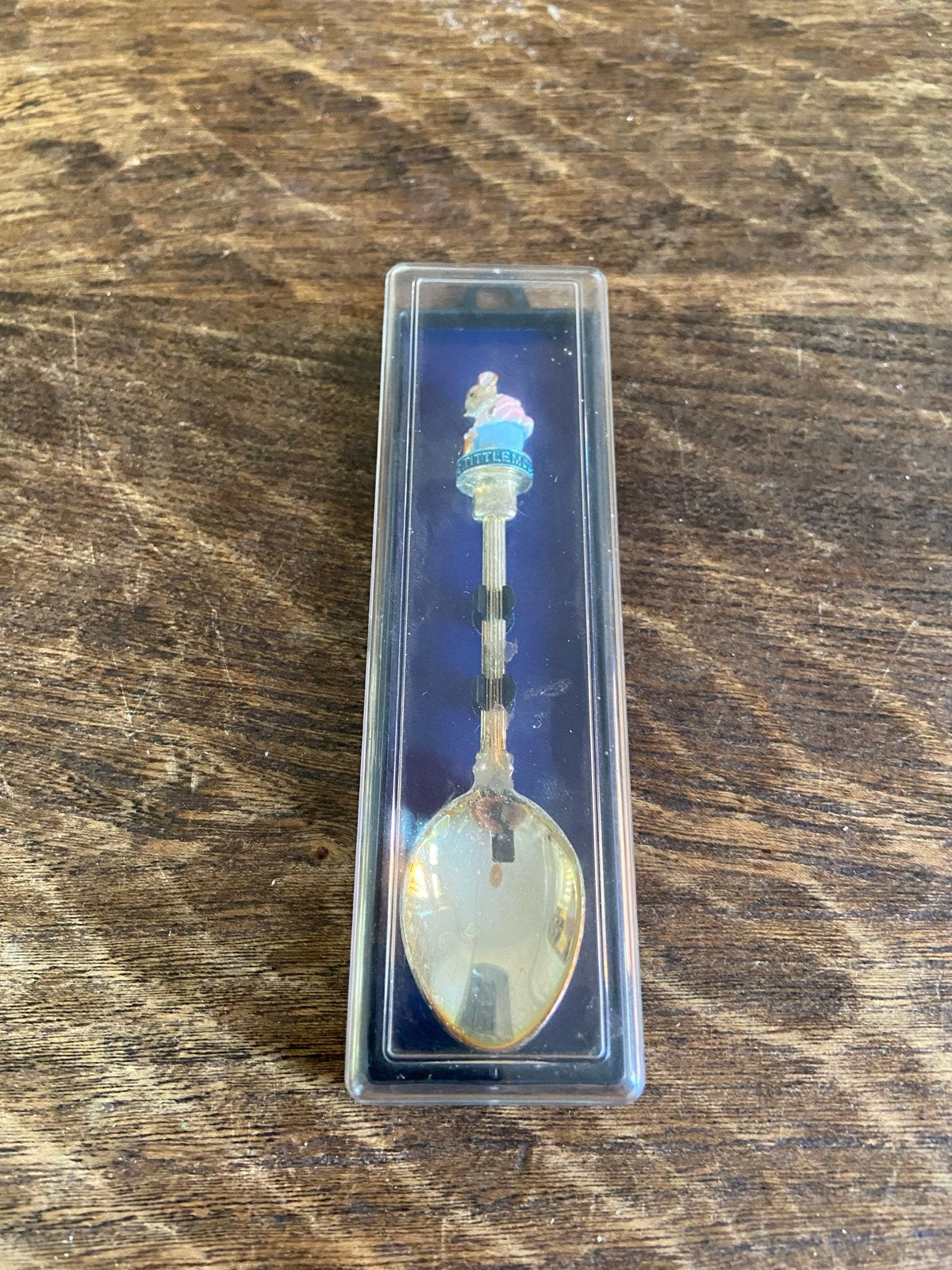 Verzilverde Beatrix Potter lepel - Mrs. Tittlemouse, Ophalen of Verzenden