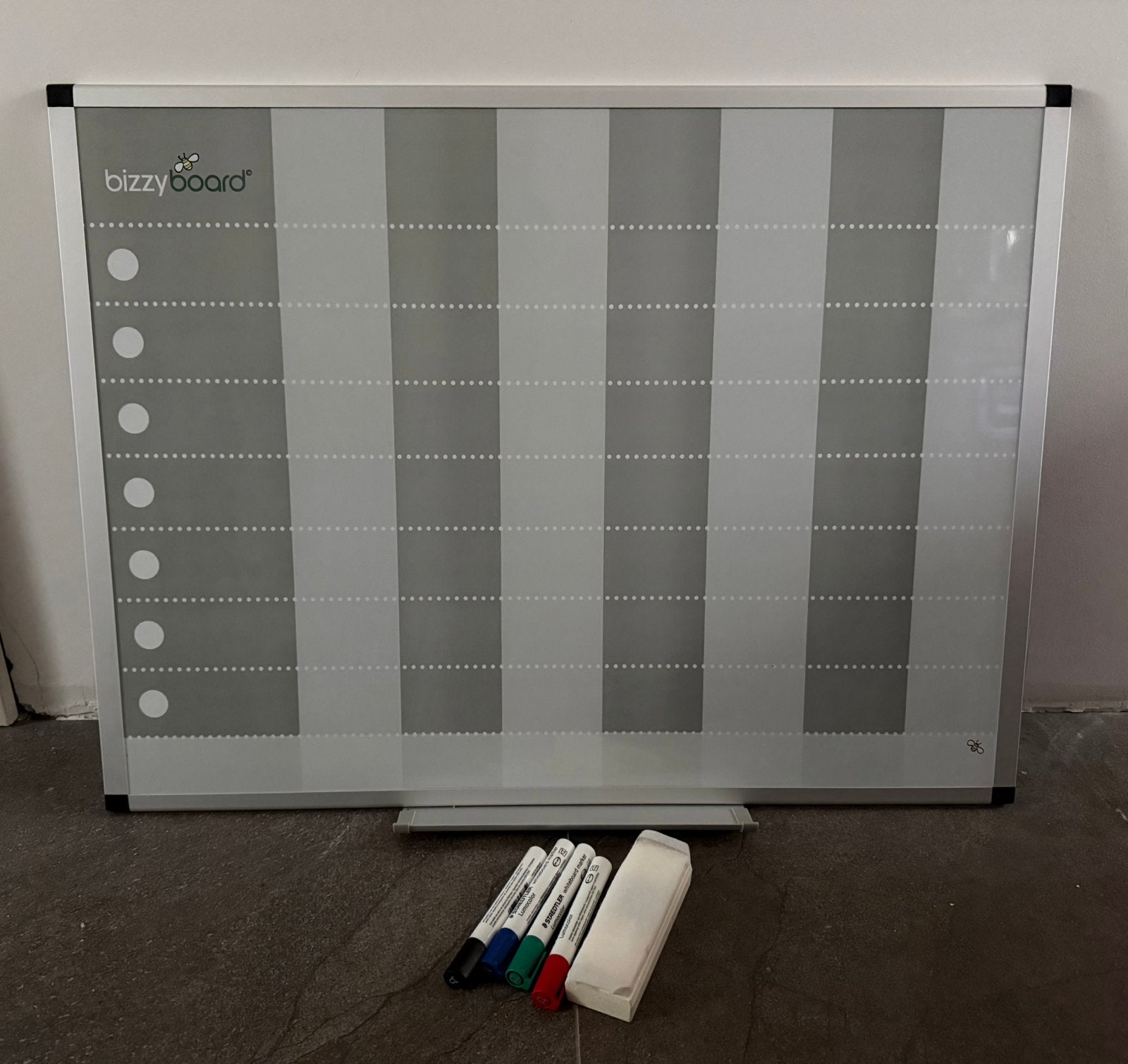 Bizzy board, planbord, whiteboard 80 x 60 cm, Diversen, Schoolborden, Ophalen, Zo goed als nieuw
