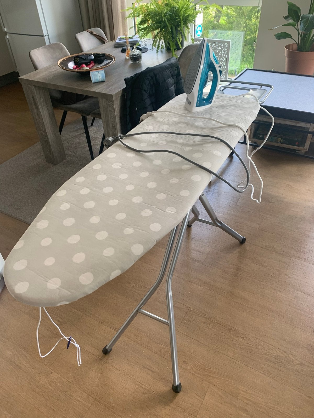 Strijkijzer met strijkplank - Philips EasySpeed, Ophalen, Gebruikt, Strijkijzer met snoer