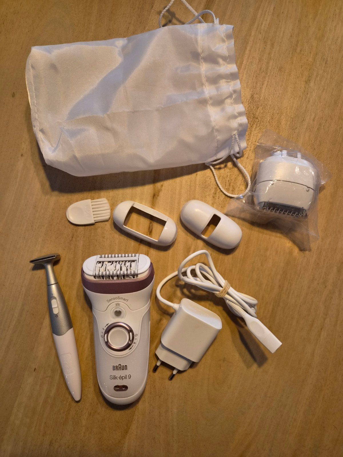 Braun Silk-épil 9 SensoSmart Epilator, Ophalen of Verzenden, Scheren en Epileren