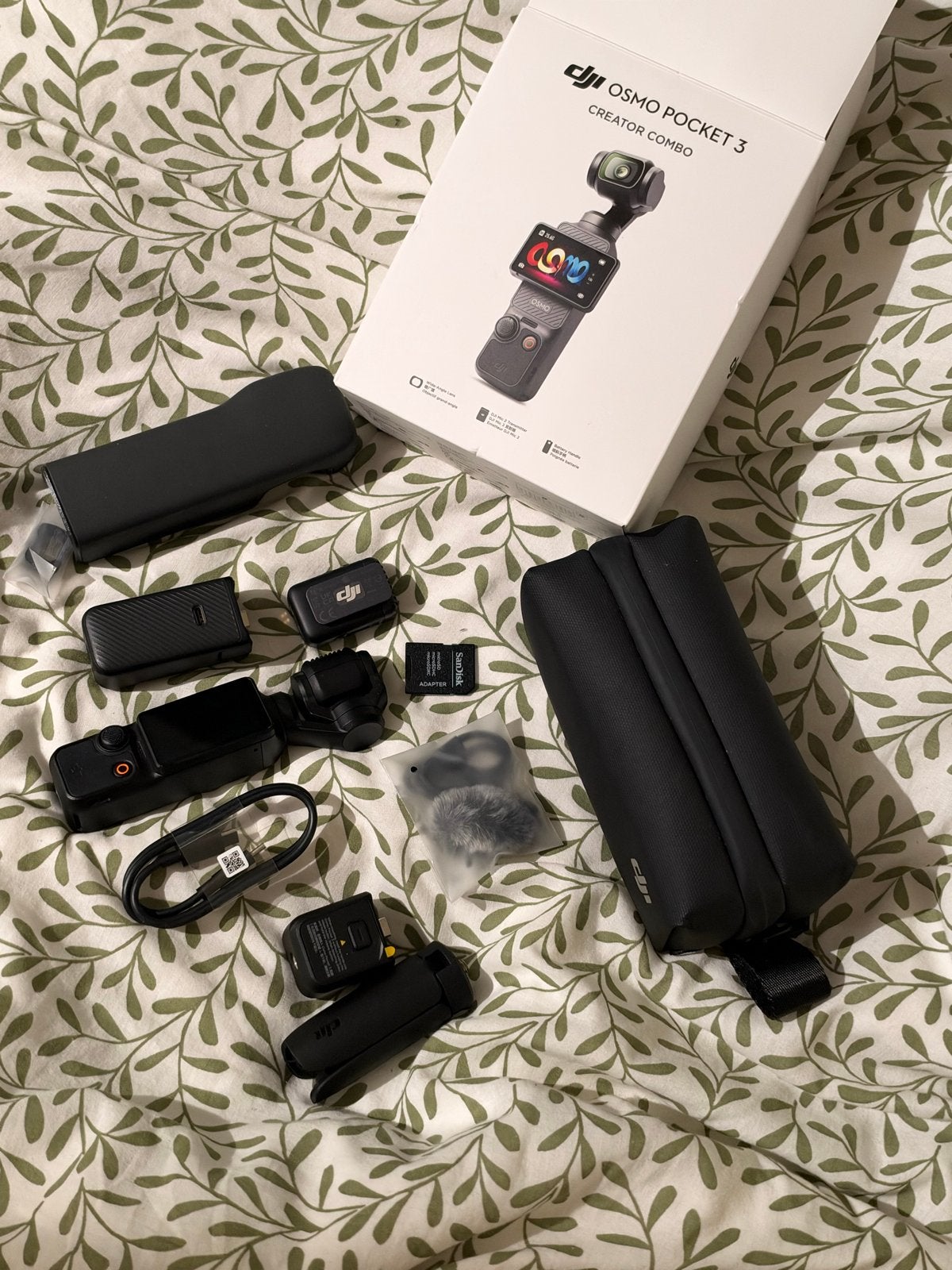 DJI Osmo Pocket 3 Creator Combo + 256GB SD kaart, Audio, Tv en Foto, Ophalen, Gebruikt, Overige merken