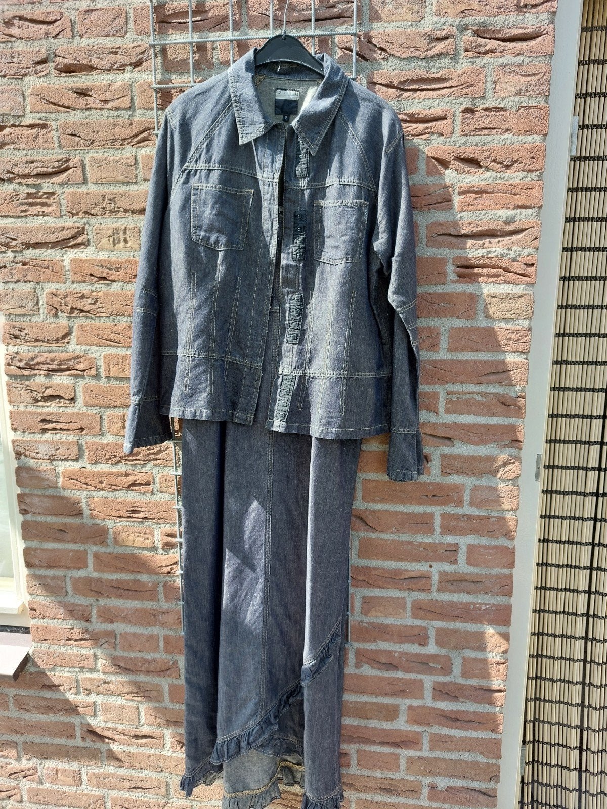 Didi tweedelig set: spijkerjasje en lange jurk, Didi, Ophalen of Verzenden, Gedragen